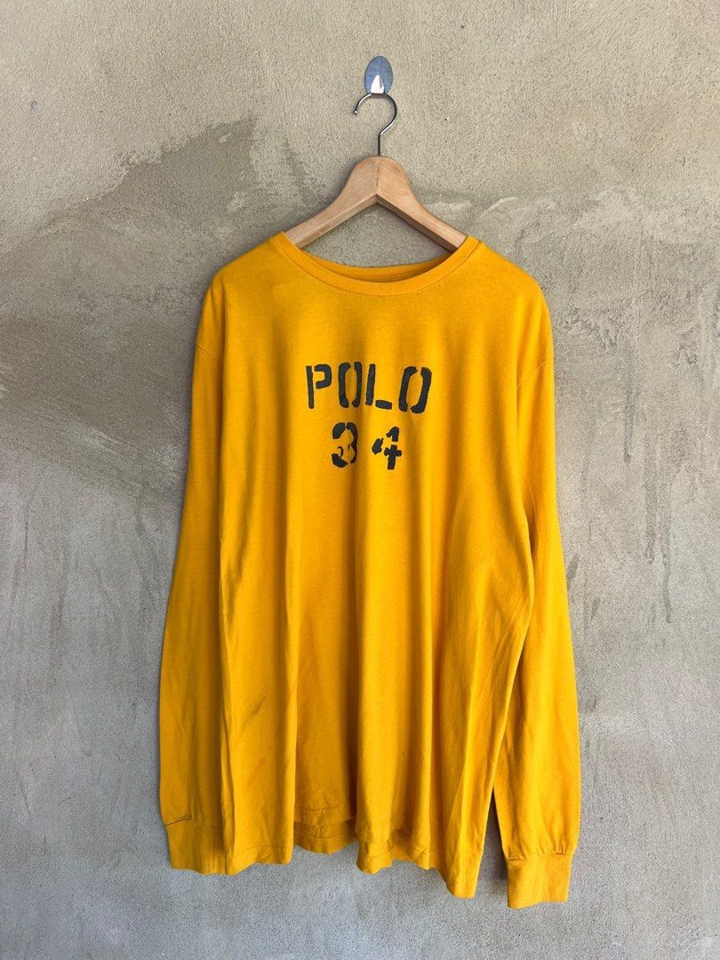 Polo Ralph Lauren Polo Sport Spell Out Long Sleeve Tshirt Size US M / EU 48-50 / 2 - 2 Thumbnail