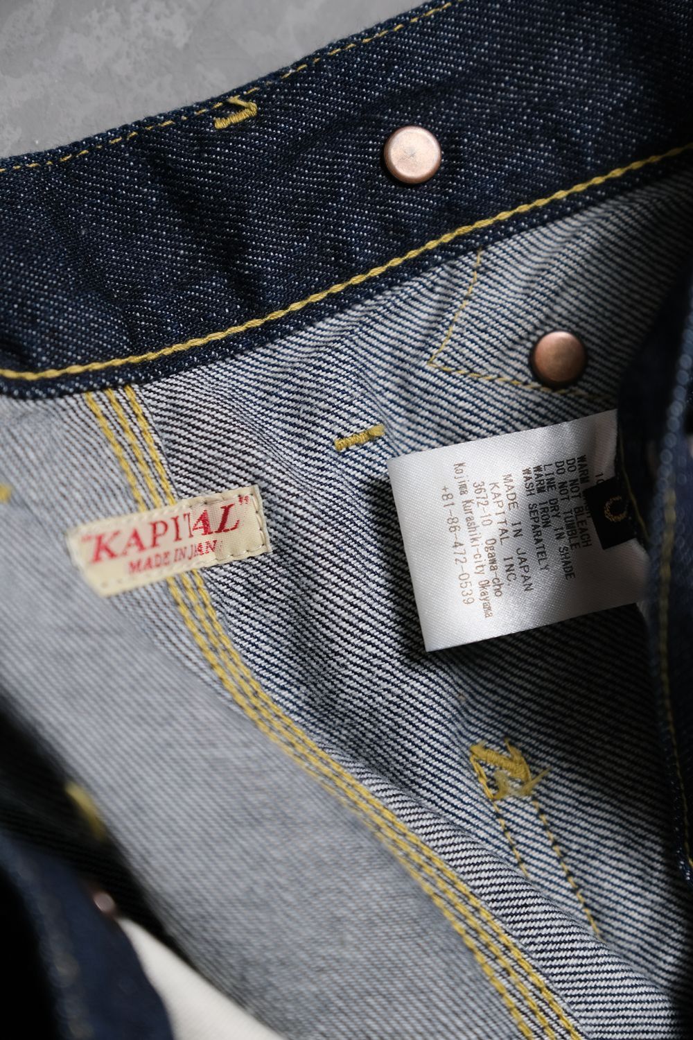 Kapital Kapital 11.5oz Denim Lumber Pants Size US 30 / EU 46 - 7 Thumbnail