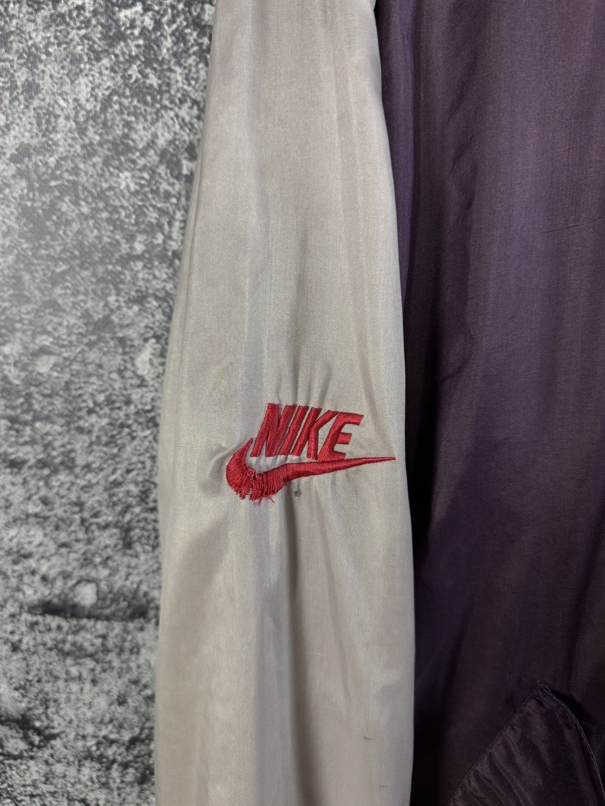Nike Rare Nike Vintage 90s Bomber Jacket USA Logo Retro Size L Size US L / EU 52-54 / 3 - 7 Thumbnail