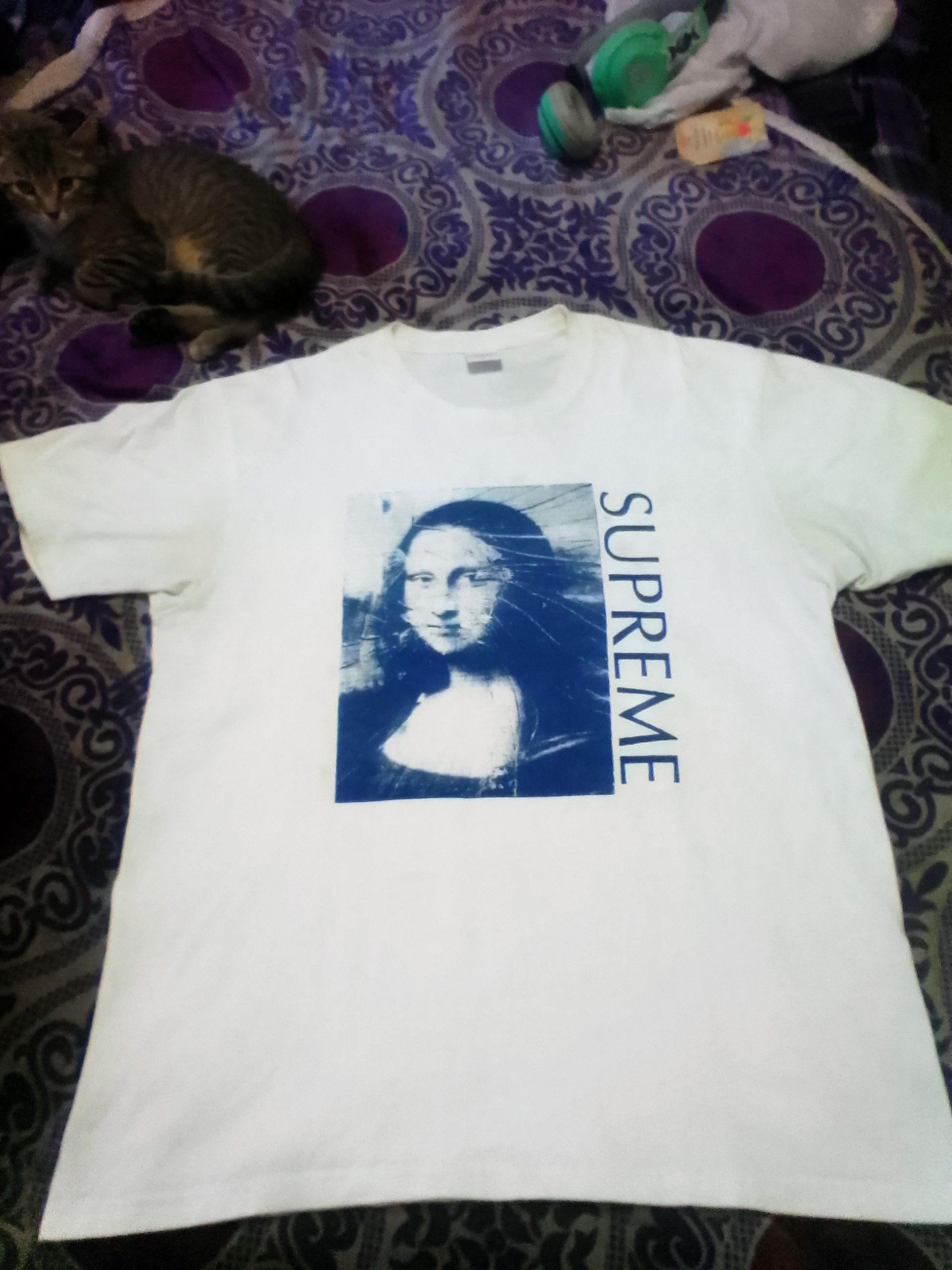 Supreme Supreme Mona Lisa design t-shirt mens size L Size US L / EU 52-54 / 3 - 2 Thumbnail