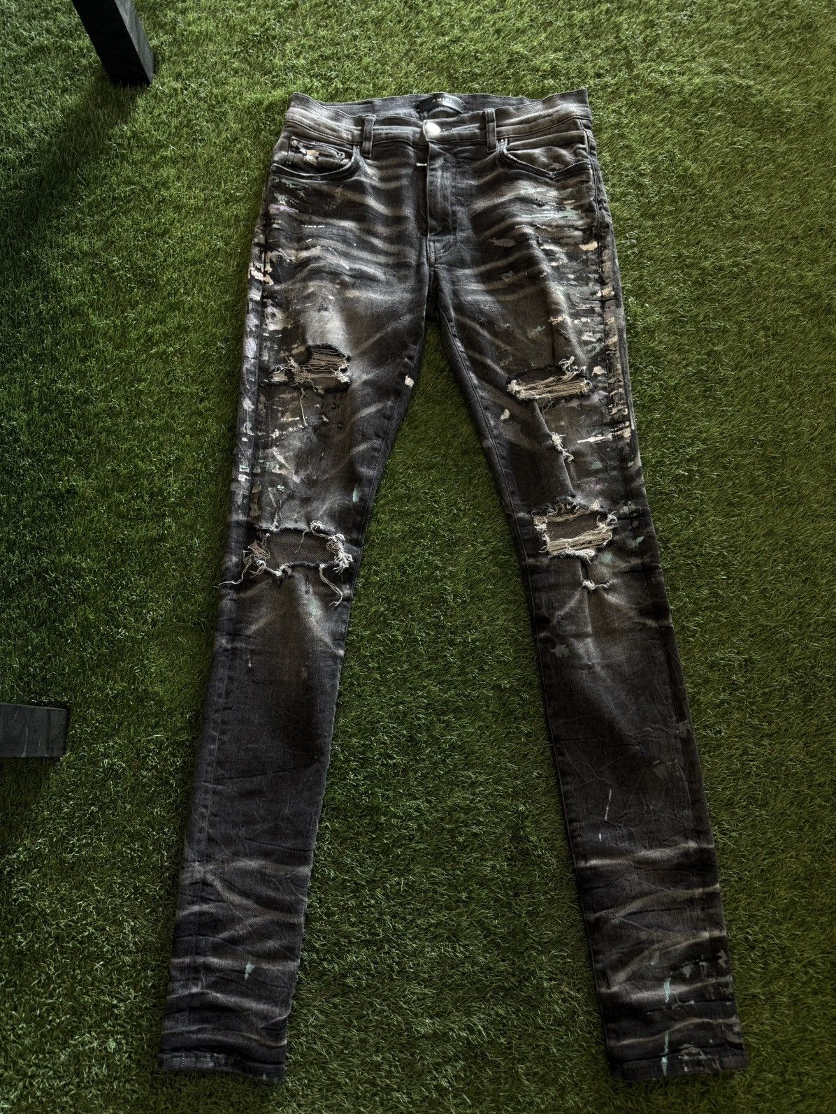 Amiri Amiri Jeans Paint Splatter Size 29 Clean Condition 🧼 Size US 29 - 1 Thumbnail