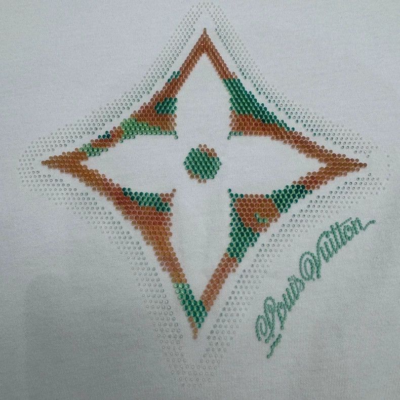Louis Vuitton Louis Vuitton SS25 four-leaf clover rhinestone short sleev Size US L / EU 52-54 / 3 - 2 Thumbnail