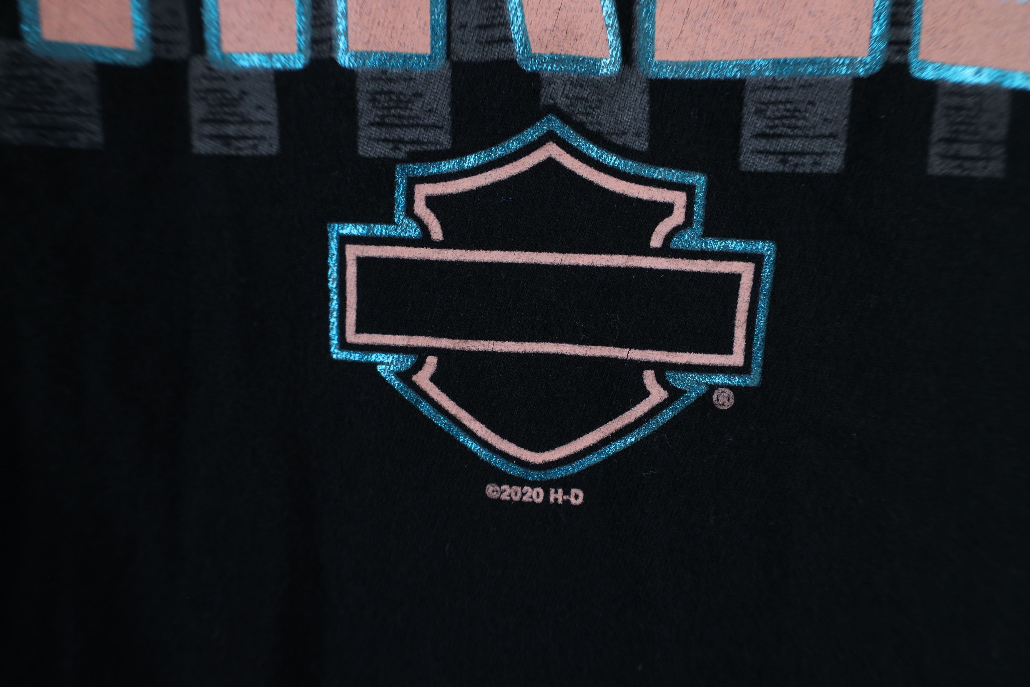 Harley Davidson × Vintage Vintage Y2K Harley Davidson Out Racing Long Sleeve T-Shirt Size M / US 6-8 / IT 42-44 - 5 Thumbnail