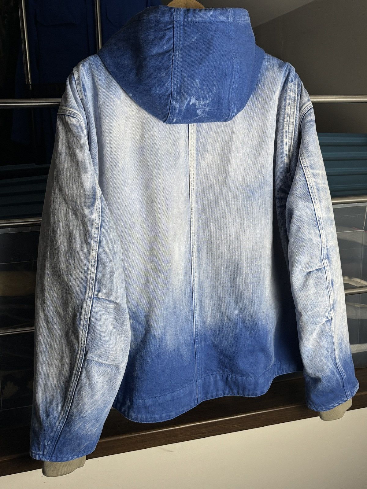 Acne Studios Acne Studios Sample Face Canvas Padded Bomber Jacket Size US M / EU 48-50 / 2 - 15 Thumbnail