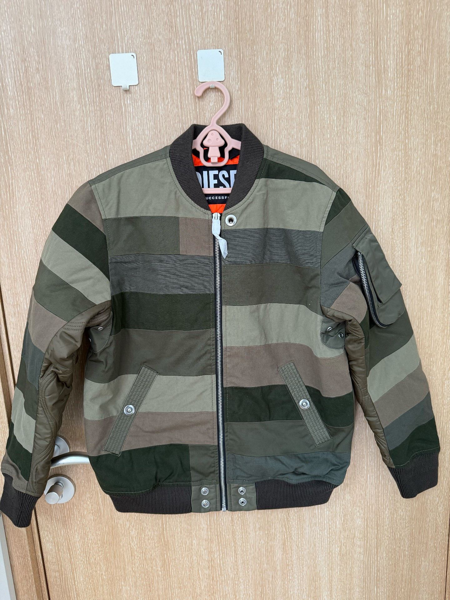 Diesel Diesel Spliced MA-1 Jacket Size US M / EU 48-50 / 2 - 1 Thumbnail