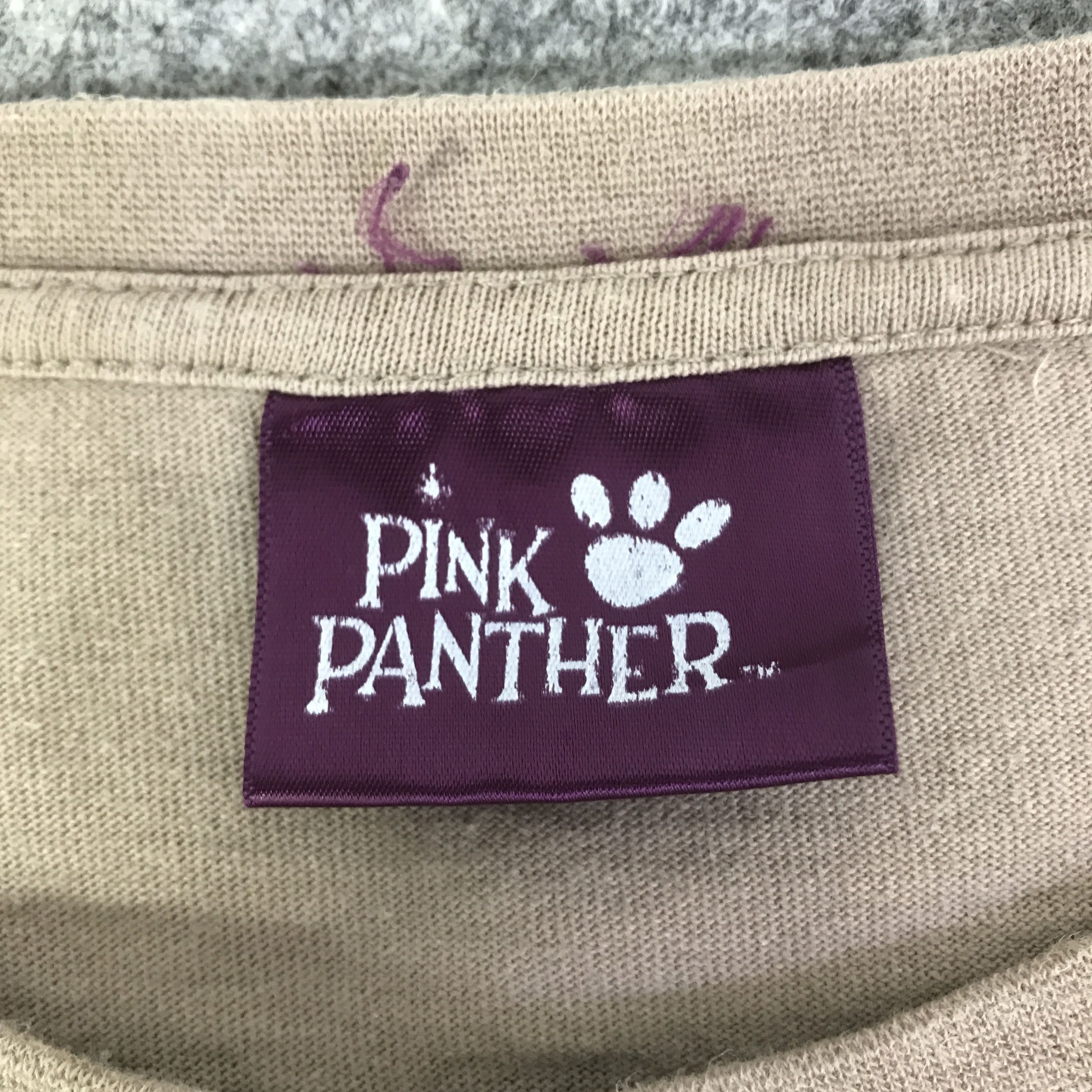 Cartoon Network PINK PANTHER BIG LOGO CARTOON T-SHIRT K93B47 Size US L / EU 52-54 / 3 - 9 Thumbnail