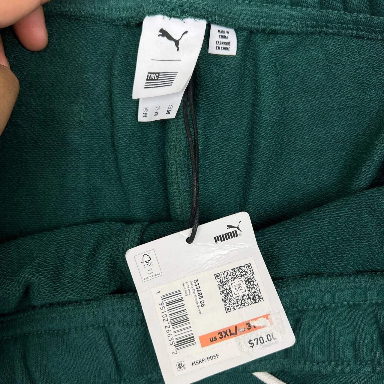 Puma Puma x TMC Everyday Hussle Sweatpants 3XL Drawstring 42x27 Size US 42 / EU 58 - 9 Thumbnail