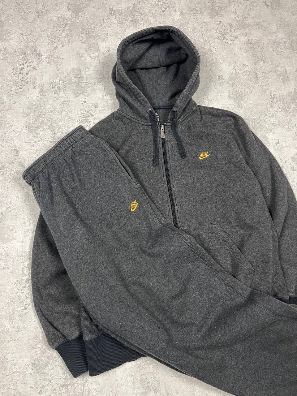 Nike Vintage Nike Gray Track Suit Sportswear Set Y2K Size US XL / EU 56 / 4 - 2 Thumbnail