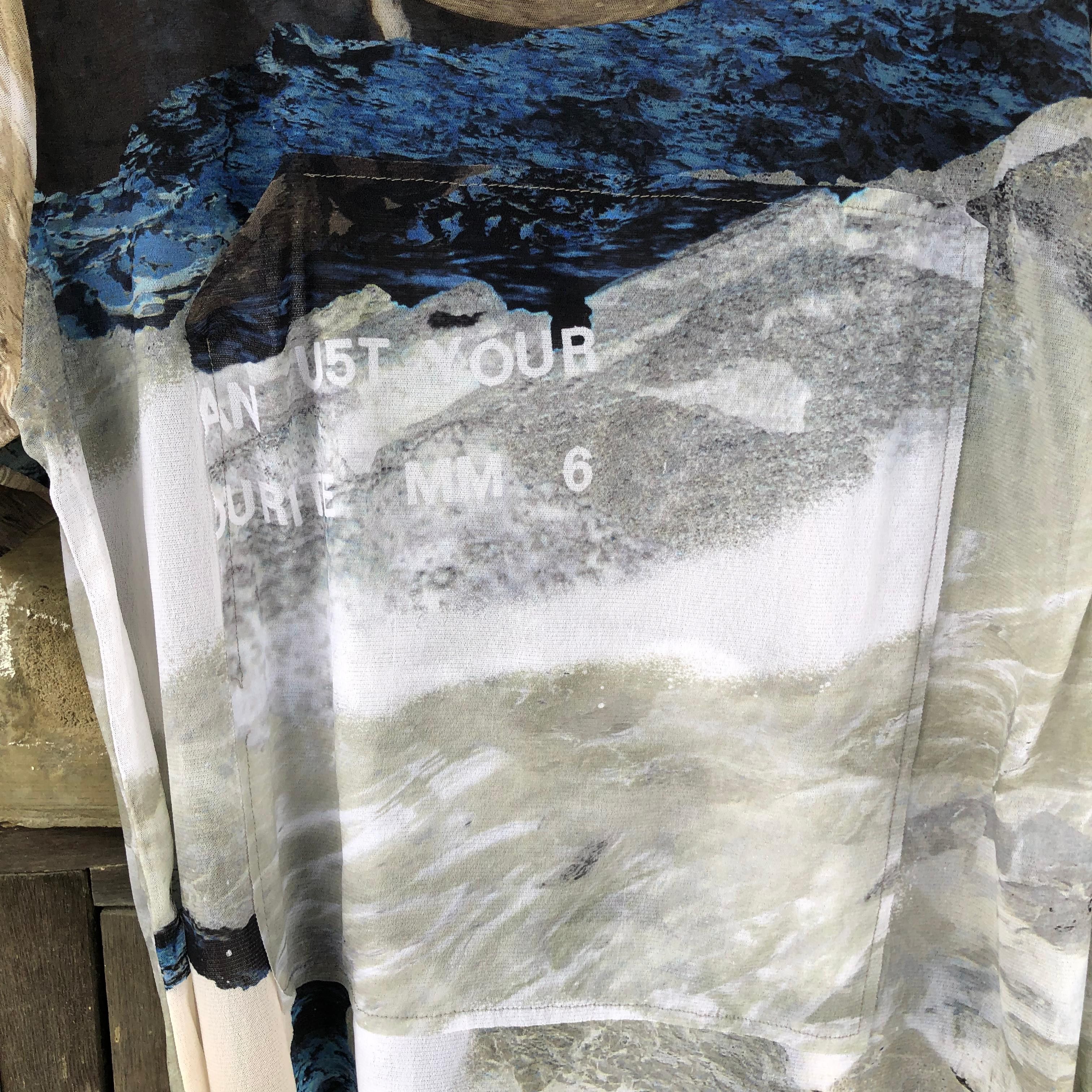 Maison Margiela Maison Margiela Mesh Art Tees Size US M / EU 48-50 / 2 - 6 Thumbnail