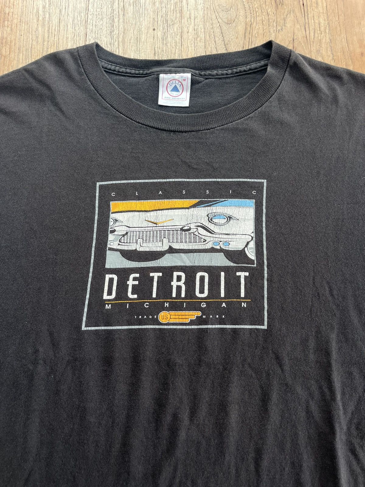 Vintage Vintage Classic Car Detroit Michigan US 90’s T-shirt Size US M / EU 48-50 / 2 - 3 Thumbnail