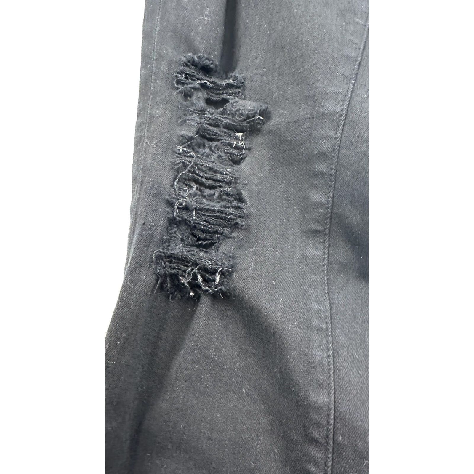 Frame Frame Jeans Womens 26 Black Le Skinny De Jeanne Crop Denim Stretch Size 26" / US 2 / IT 38 - 3 Thumbnail