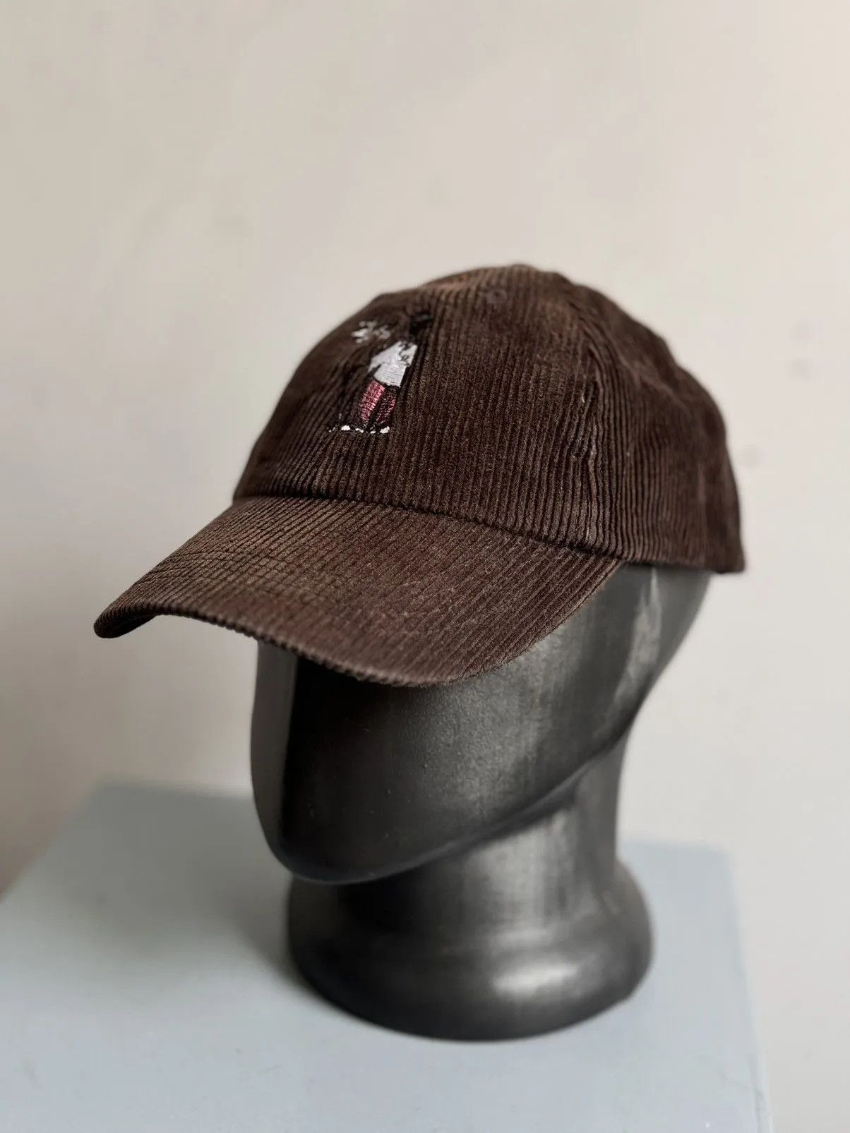 Stussy USA Stussy Velvet Hat gap vintage streetwear Stussy big logo Size ONE SIZE - 3 Thumbnail