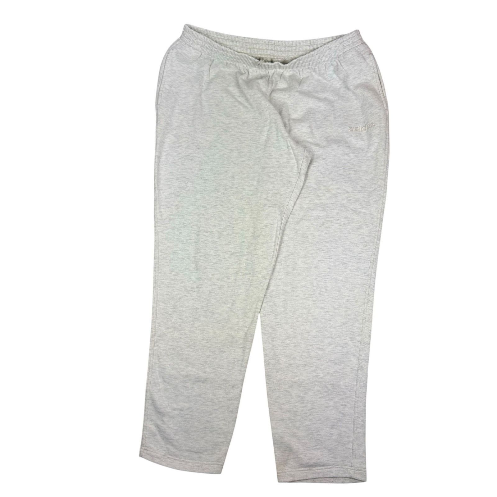 Adidas Vintage Adidas Men's Heather Gray Cotton Fleece Sweatsuit XL Size US XL / EU 56 / 4 - 11 Thumbnail