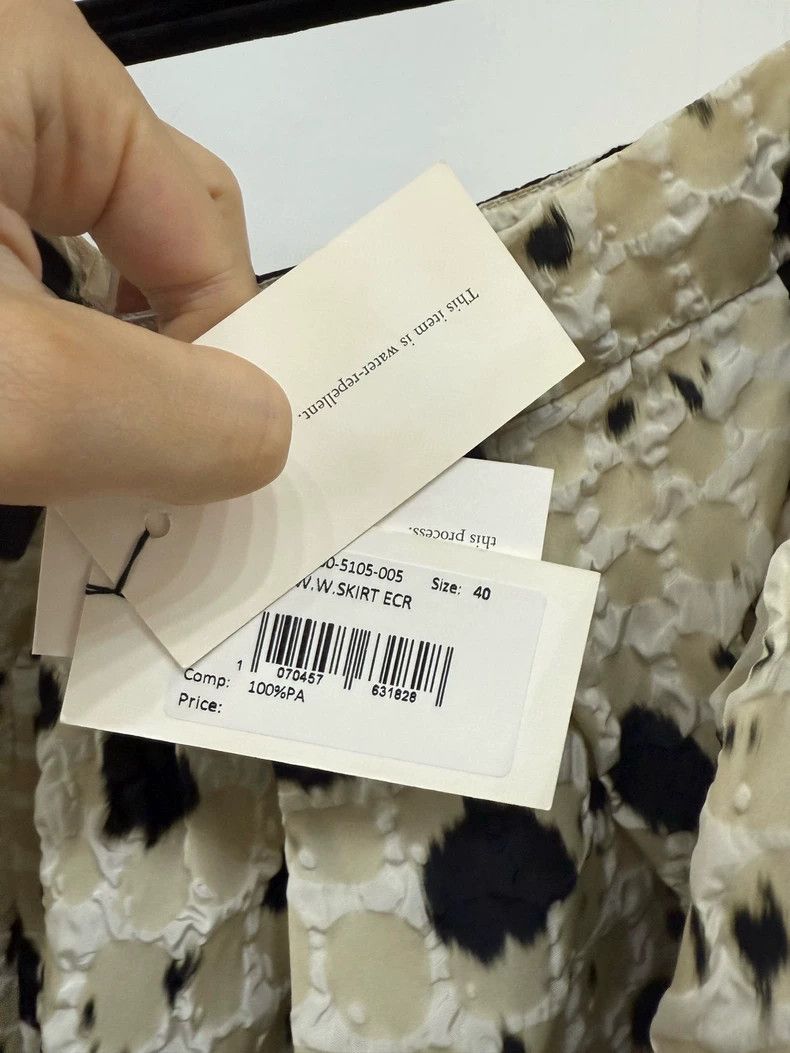 Dries Van Noten DRIES VAN NOTEN size:40 Yellow bubble skirt Size 39" - 3 Thumbnail