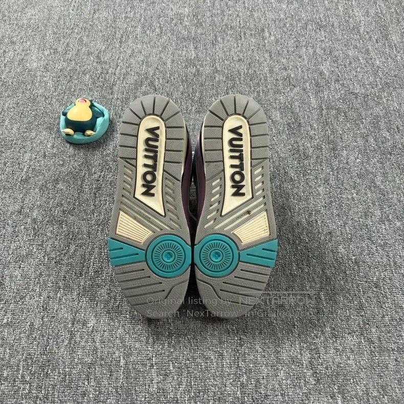 Louis Vuitton Louis Vuitton Trainer Macaron-Colored Casual Shoes Size US 7 / EU 40 - 4 Thumbnail