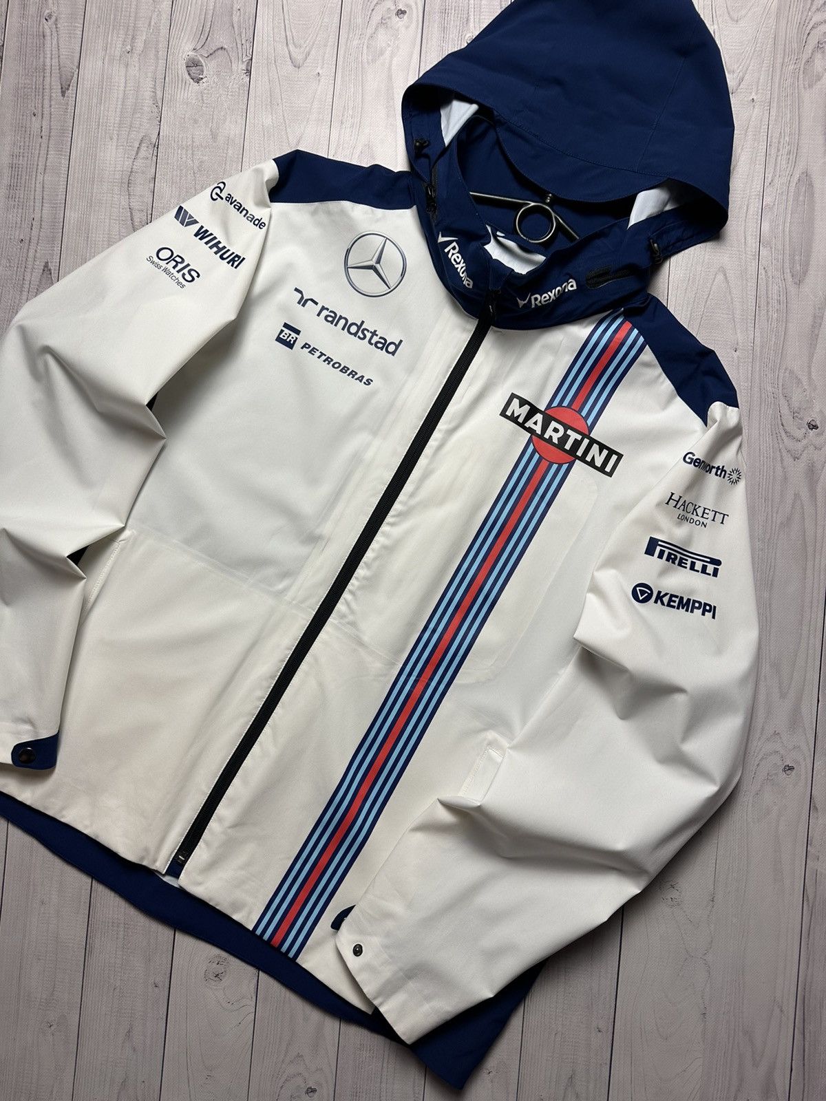 Mercedes-Benz Mercedes Benz Martini Racing jacket Hackett size XXL Size US XXL / EU 58 / 5 - 3 Thumbnail