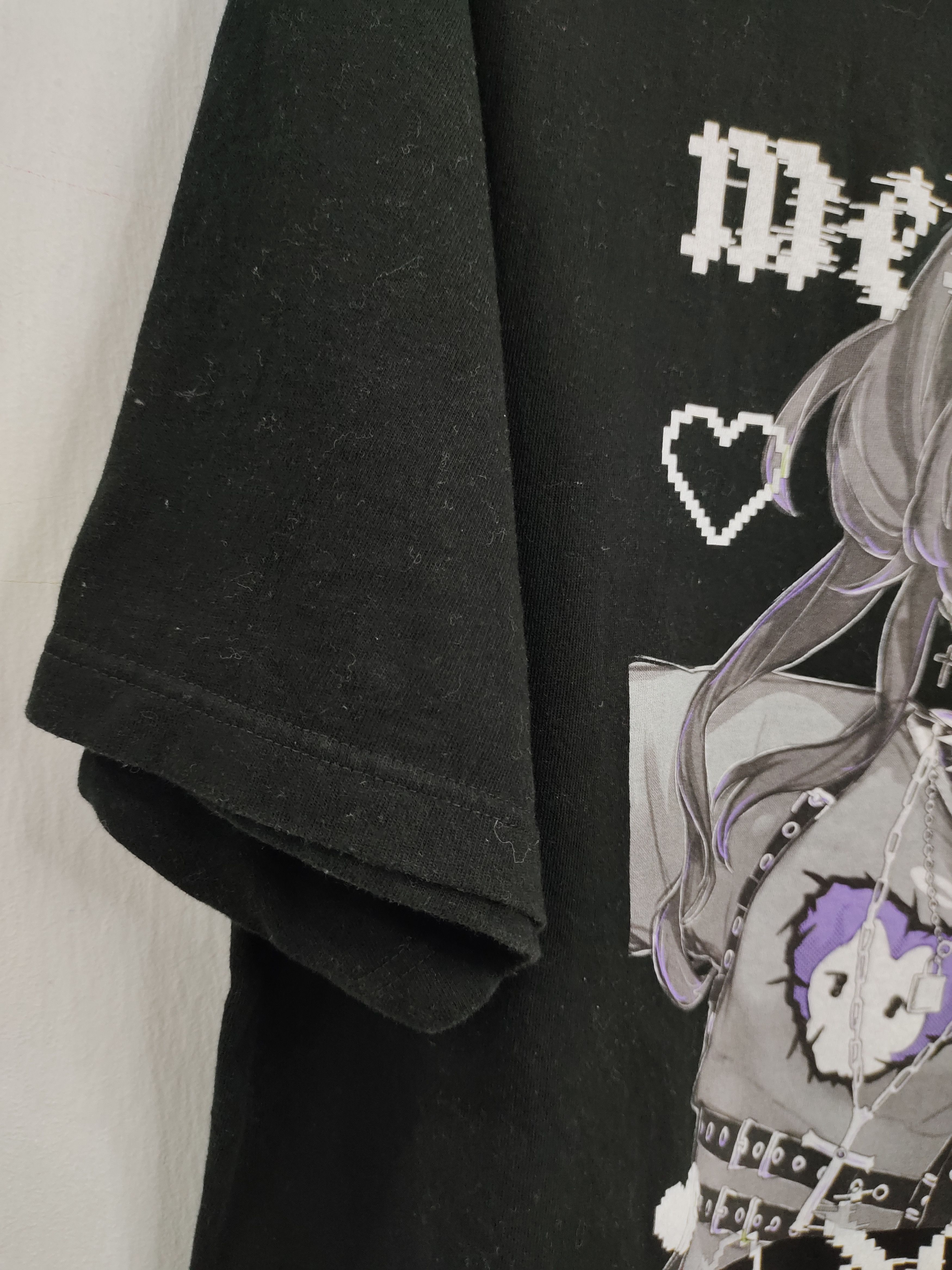 Anime × Designer × Japanese Brand Melt Japanese Anime Baggy Crop Top Tee Size XXL / US 16-18 / IT 52-54 - 3 Thumbnail