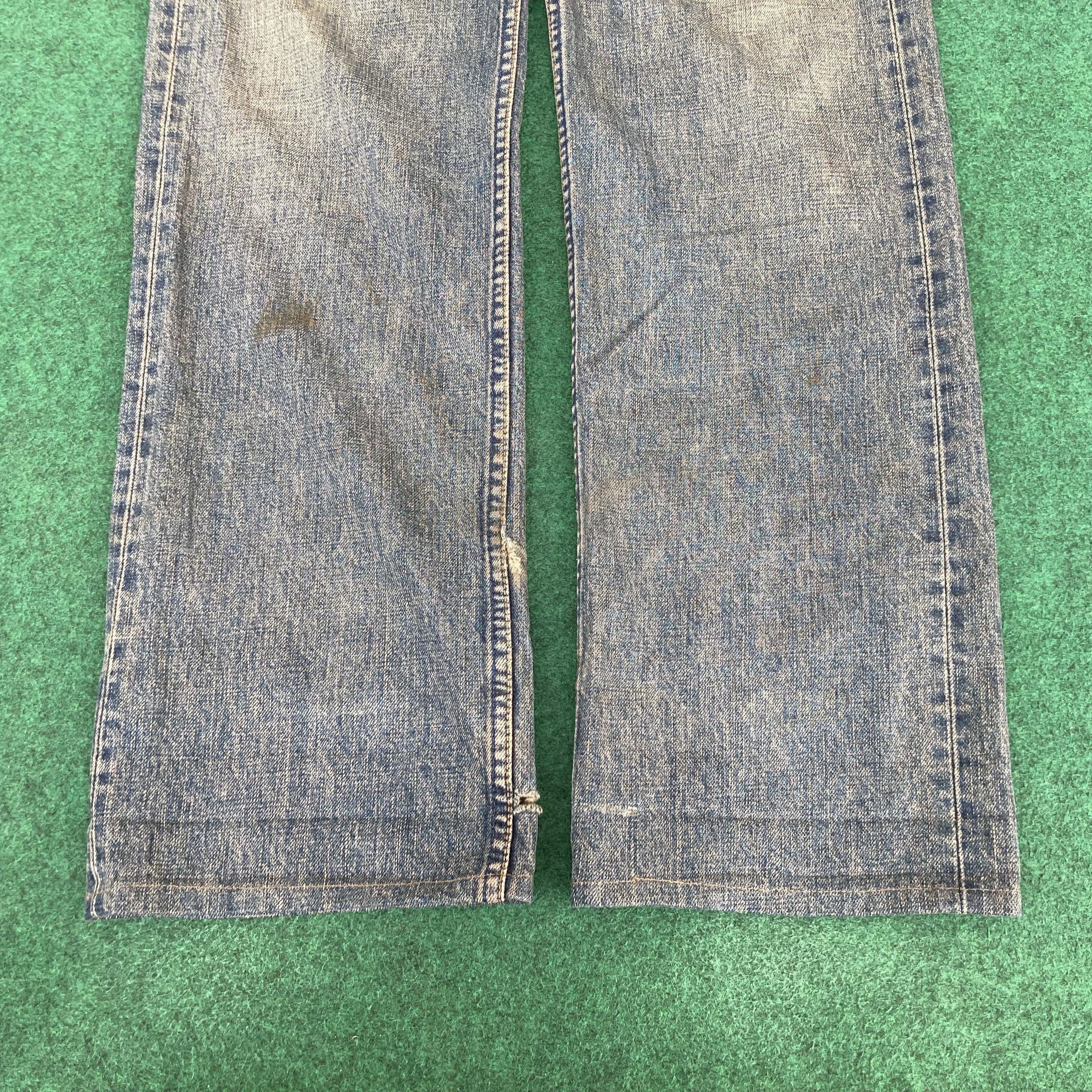 Levi's 28x34 Vintage Levis 503 Redline Selvedge Denim Blue Jeans Size US 28 / EU 44 - 9 Thumbnail