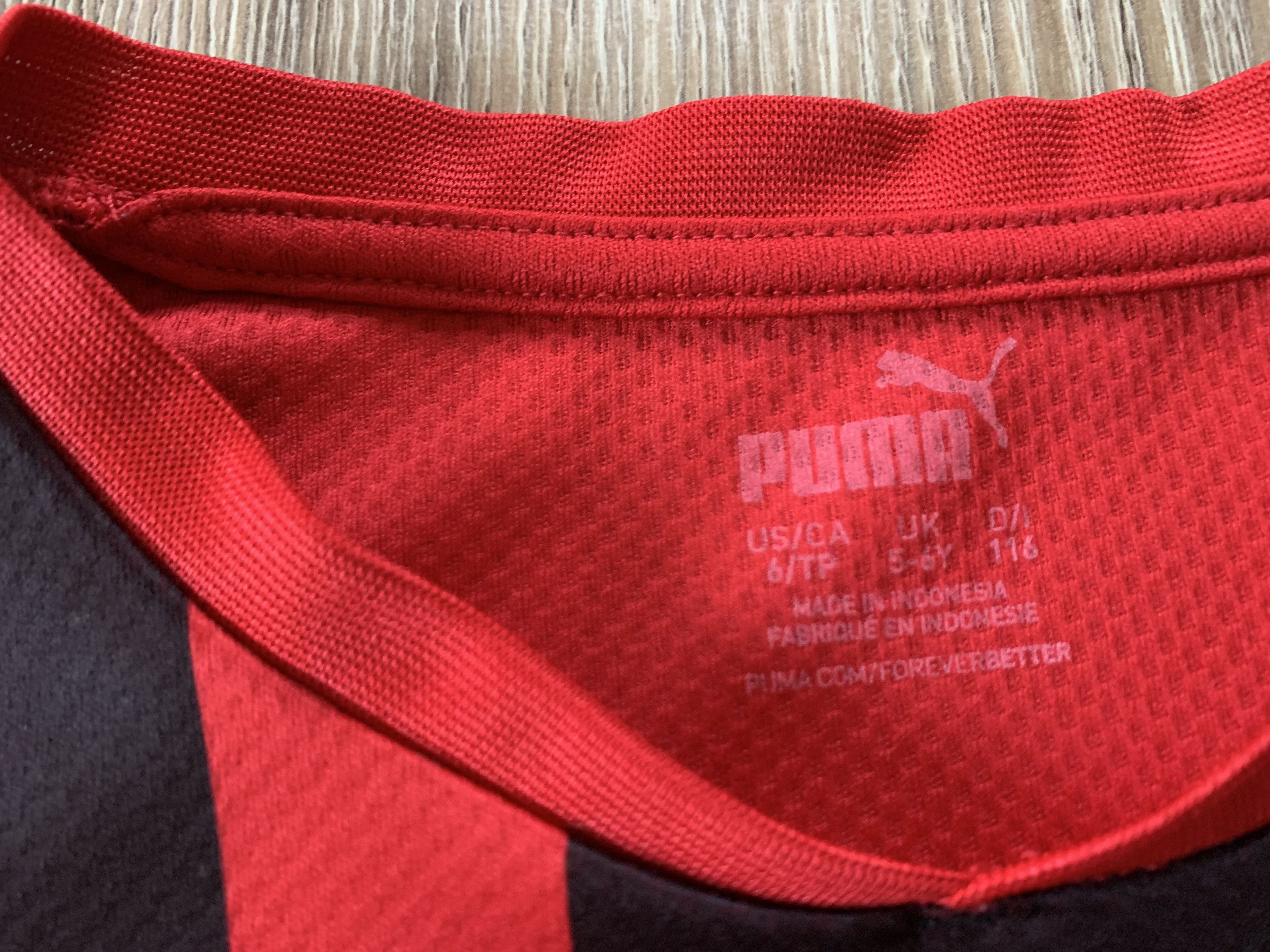 Puma Kids Puma Milan Jersey 2021-2022 Size US XXS / EU 40 - 5 Thumbnail