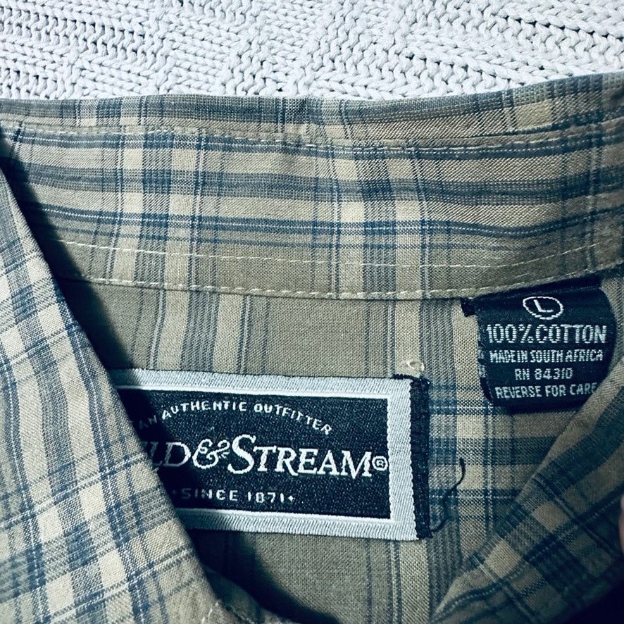 Field & Stream Field and Stream brown plaid button down Size US L / EU 52-54 / 3 - 6 Thumbnail