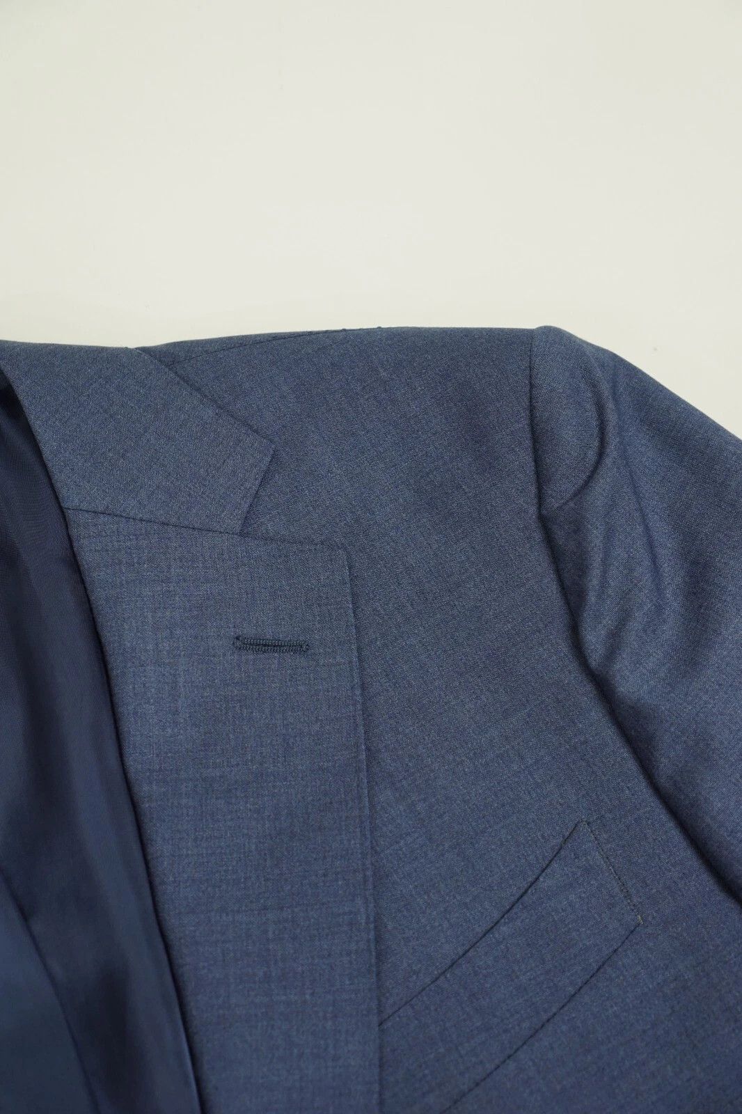 Suitsupply Men Suitsupply Blazer Napoli Pure Wool Blue Reda S110 US38 Size 38R - 4 Thumbnail