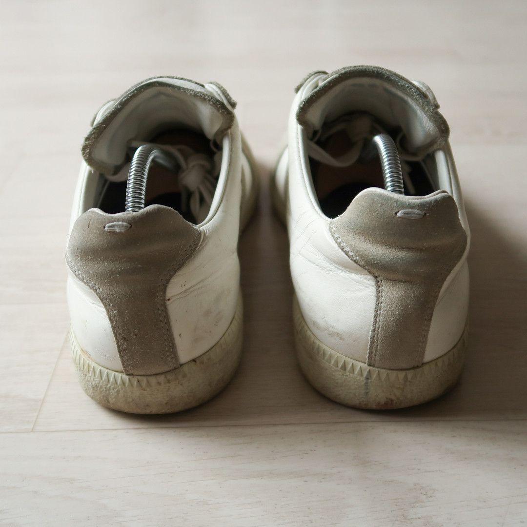 Maison Margiela Maison Margiela White German Army Trainer Shoes Size US 9 / EU 42 - 6 Thumbnail
