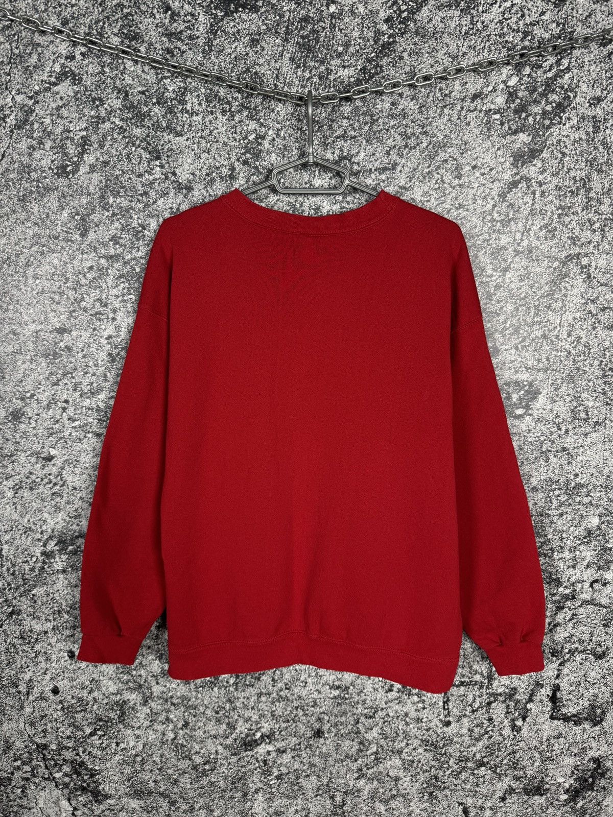 Nike Nike Vintage 90s Sweatshirt Pullover Swoosh Made in USA Sz L Size US L / EU 52-54 / 3 - 9 Thumbnail