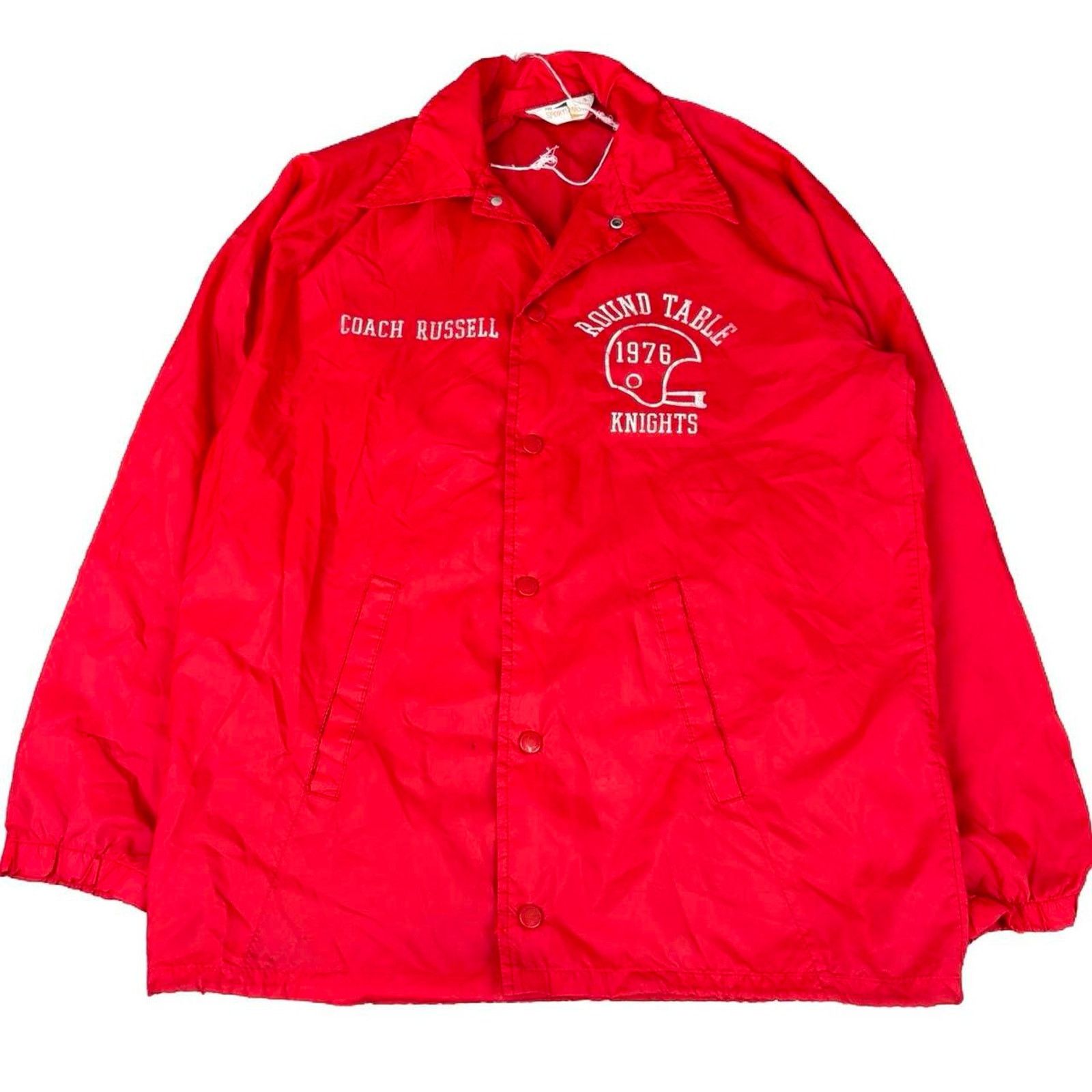 American Retro × Vintage 70s Varsity Style Collegiate Football Jacket Size US S / EU 44-46 / 1 - 2 Thumbnail