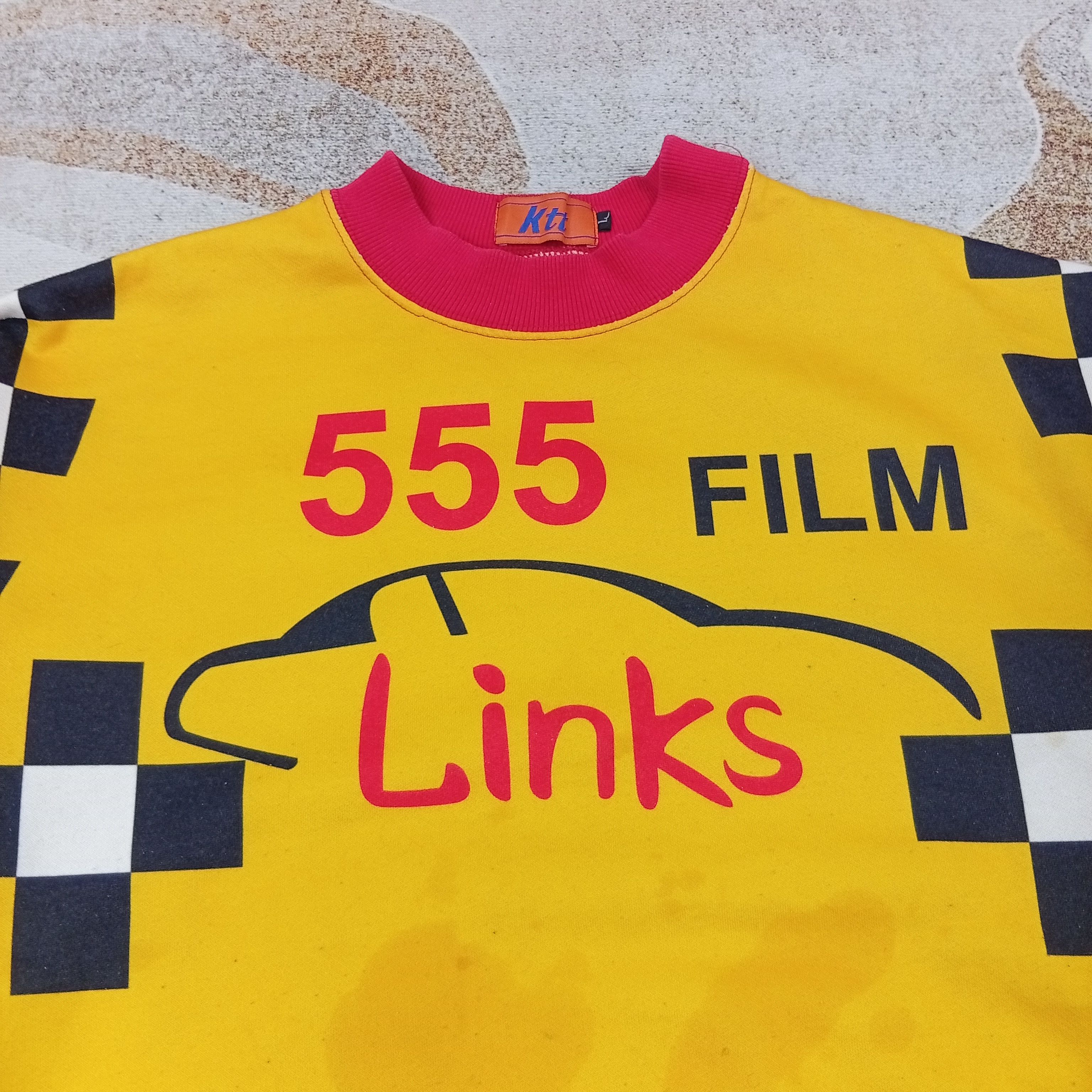 Vintage Film Links Sweatshirt c220n5 Size US L / EU 52-54 / 3 - 2 Thumbnail