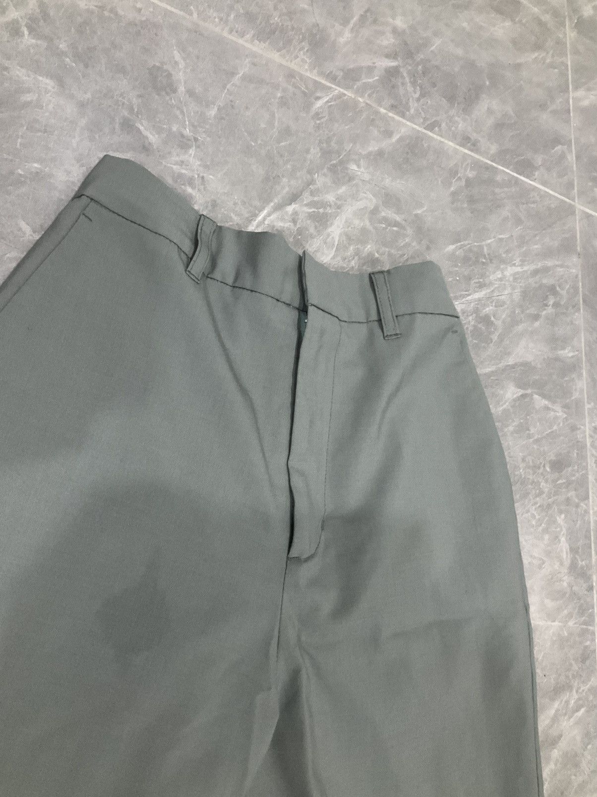 HARE × Japanese Brand HARE Slack Pants With Zip Leg Opening Size 24" / US 00 / IT 34 - 5 Thumbnail