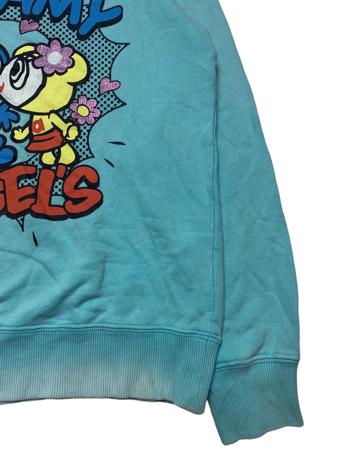 Angel Blue 1990s Angel Blue - Dreamy Angels Crewneck Size S / US 4 / IT 40 - 4 Thumbnail