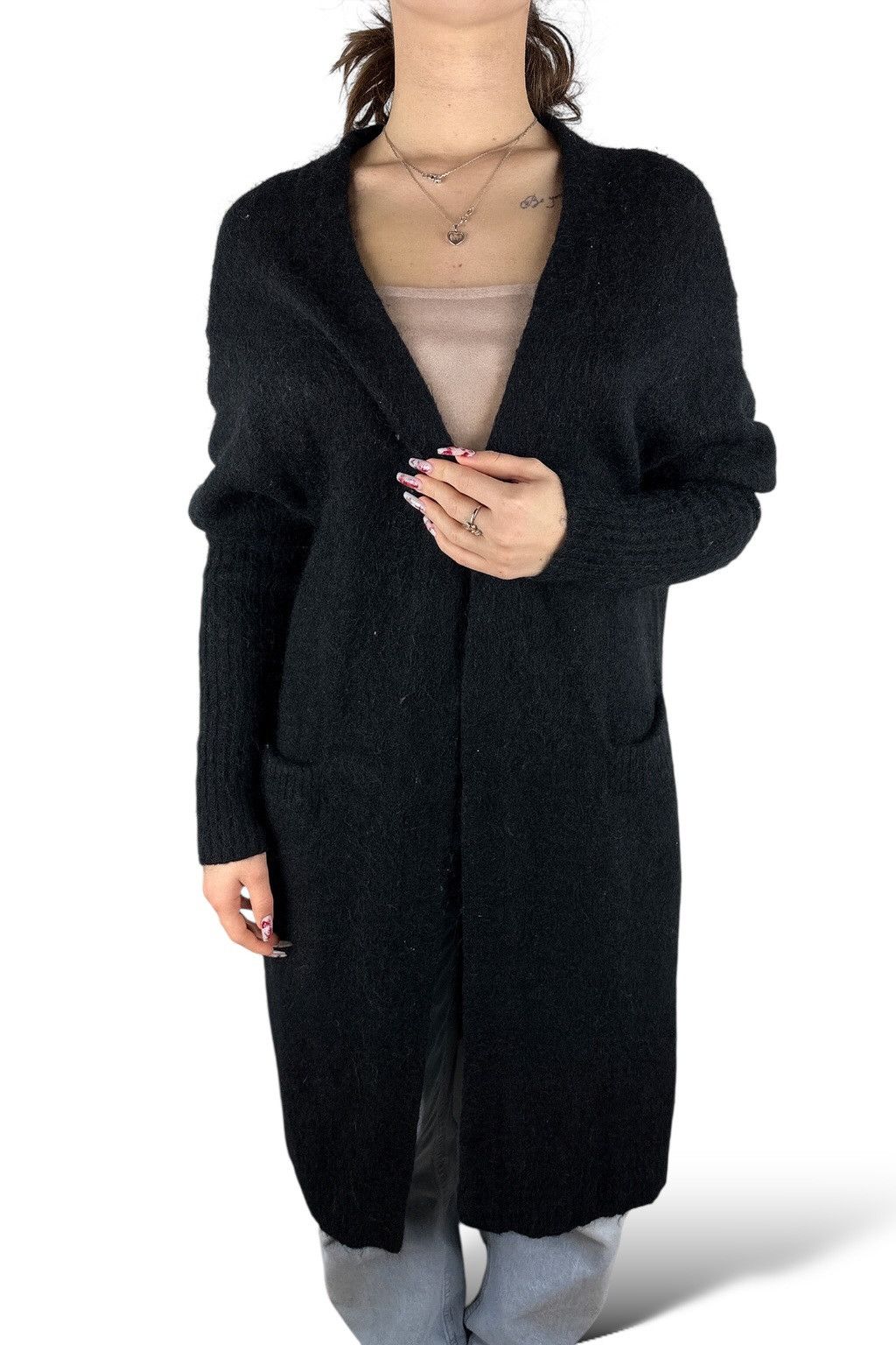 Acne Studios Acne Studios Women's Raya Mohair PAW15 Wool Sweater Cardigan Size S / US 4 / IT 40 - 8 Thumbnail