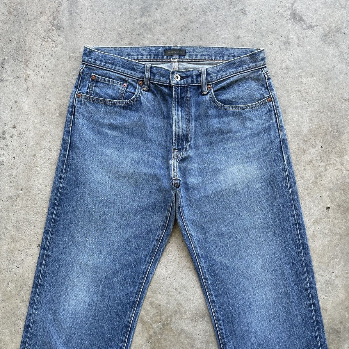 Japanese Brand W34💥 Vintage Japanese Brand Faded Jeans Denim Pants Size US 34 / EU 50 - 3 Thumbnail