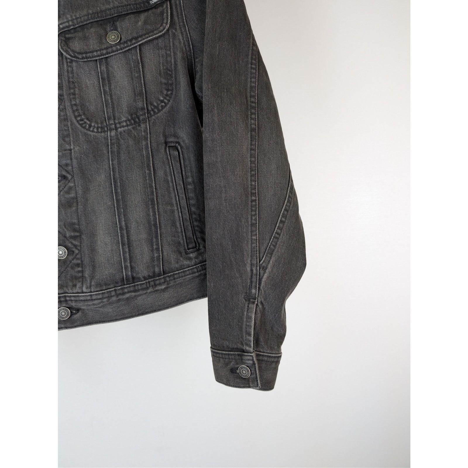 Tom Ford o1rshd1 Denim Jacket in Black Size US S / EU 44-46 / 1 - 5 Thumbnail
