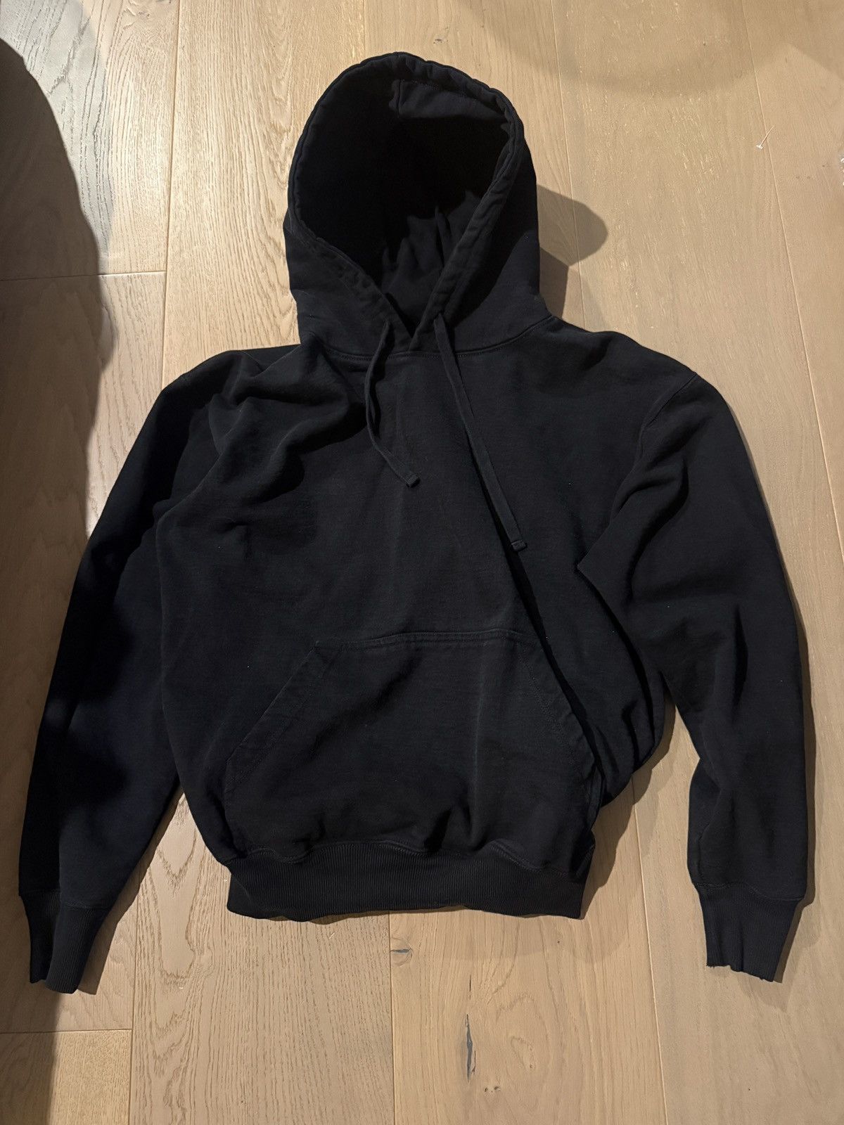 Other × Vintage 11oz Black Fleece Hoodie Size US L / EU 52-54 / 3 - 1 Thumbnail