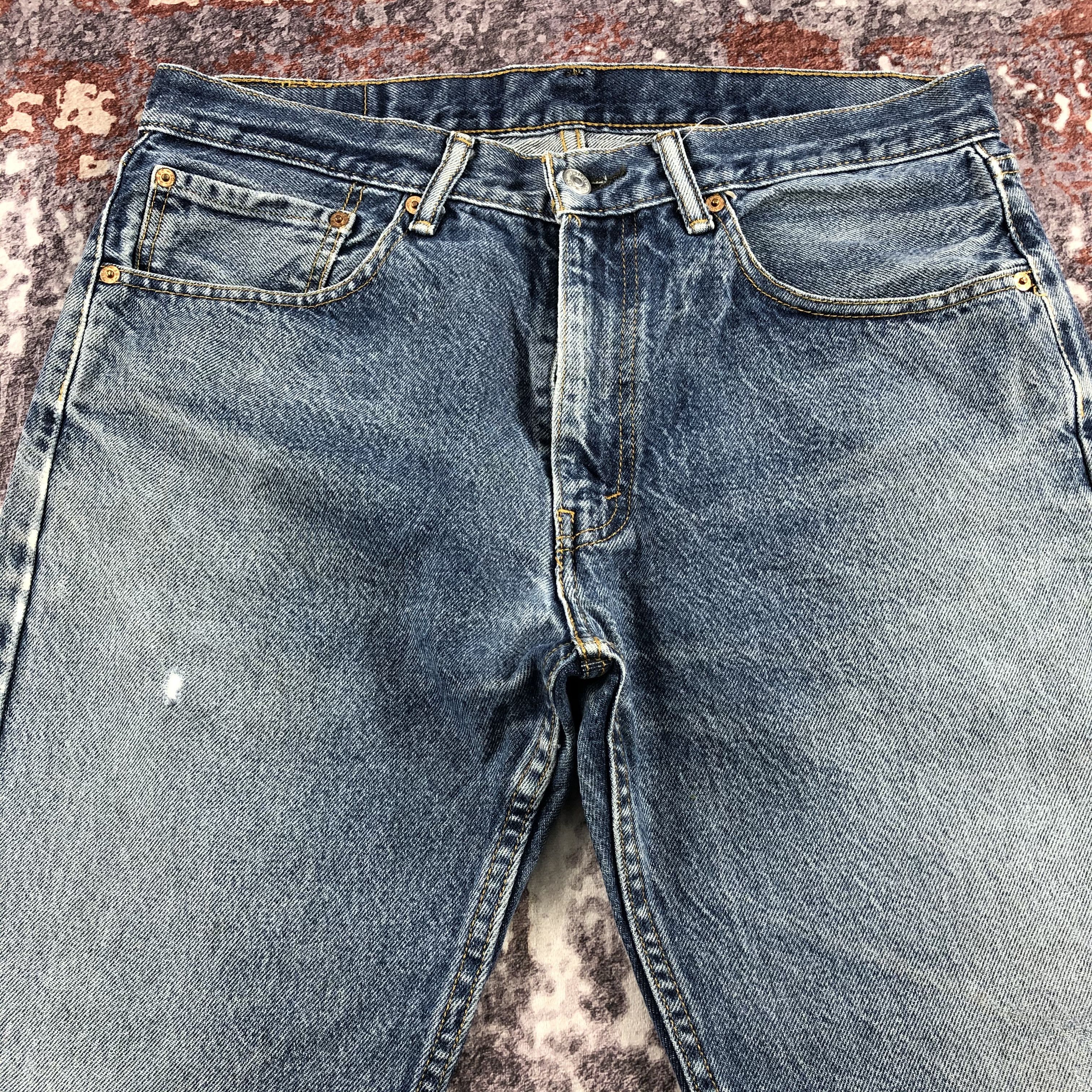 Levi's × Vintage Vintage Blue Wash Levis 505 Jeans-JM2236 Size US 36 / EU 52 - 3 Thumbnail