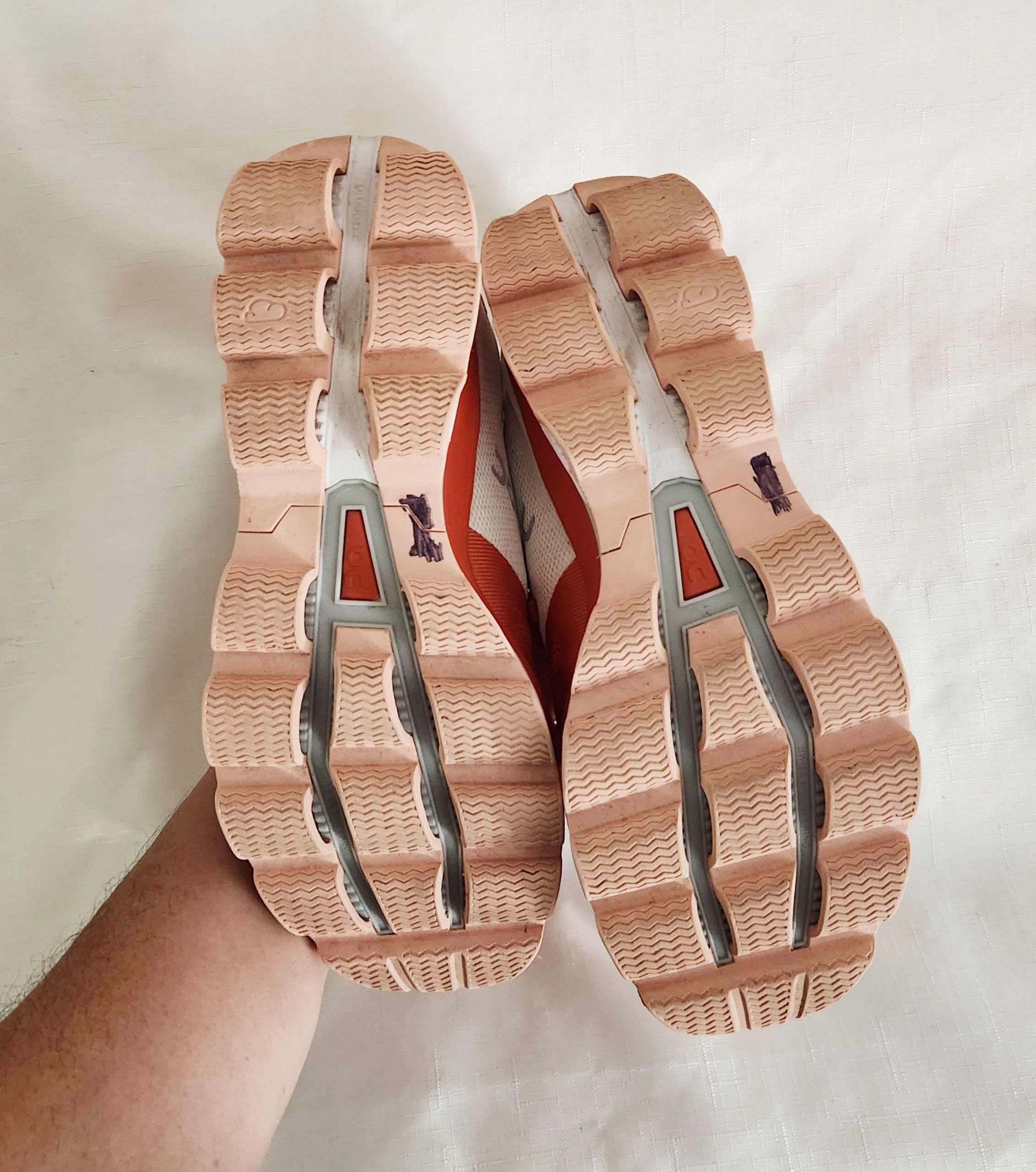 On On cloud cloudsurfer 6 rust rose running athletic sneakers Size US 9.5 / IT 39.5 - 10 Thumbnail