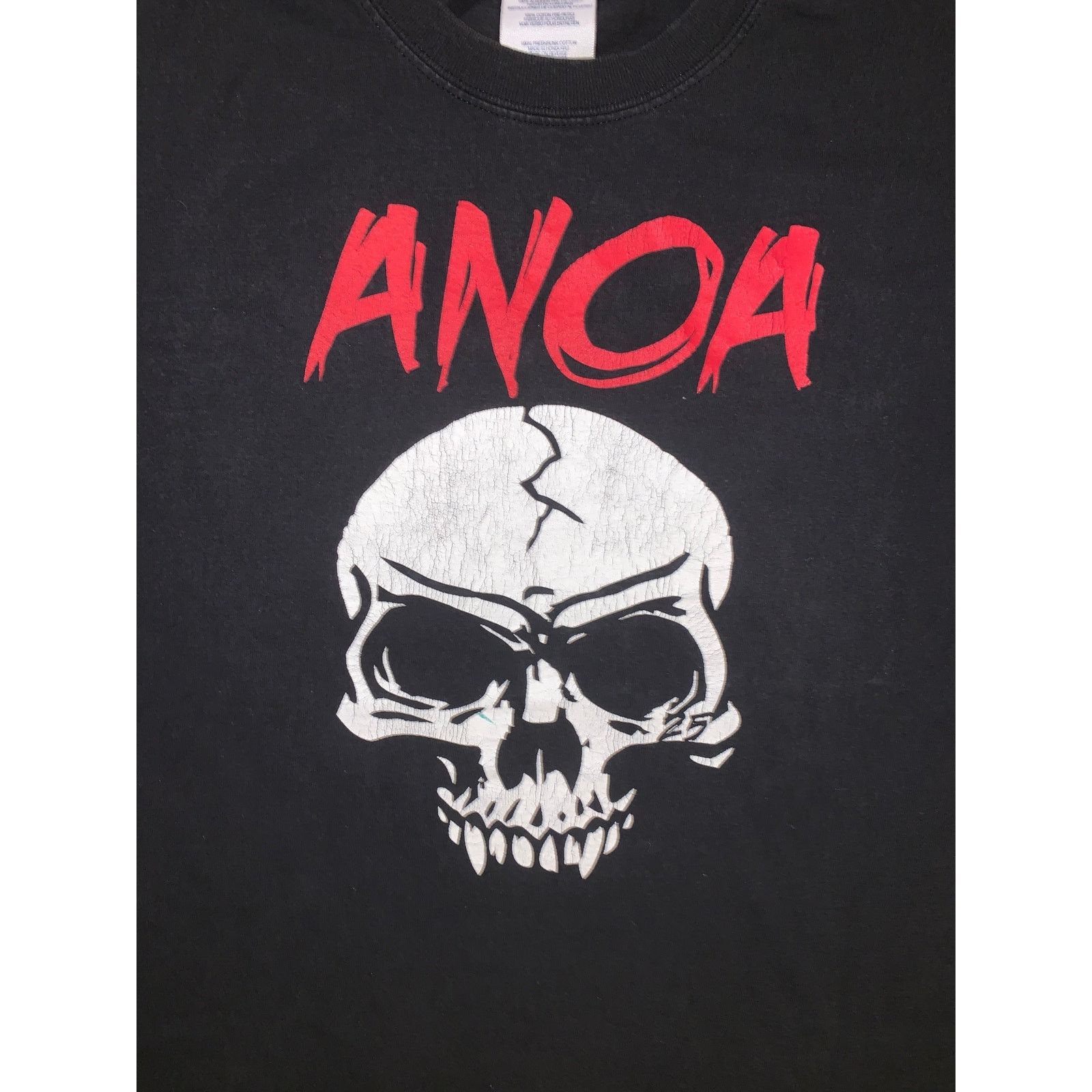 Band Tees × Port & Company ANOA Ben Cook Skull T Shirt Hardcore Band Tee M Size US M / EU 48-50 / 2 - 2 Thumbnail