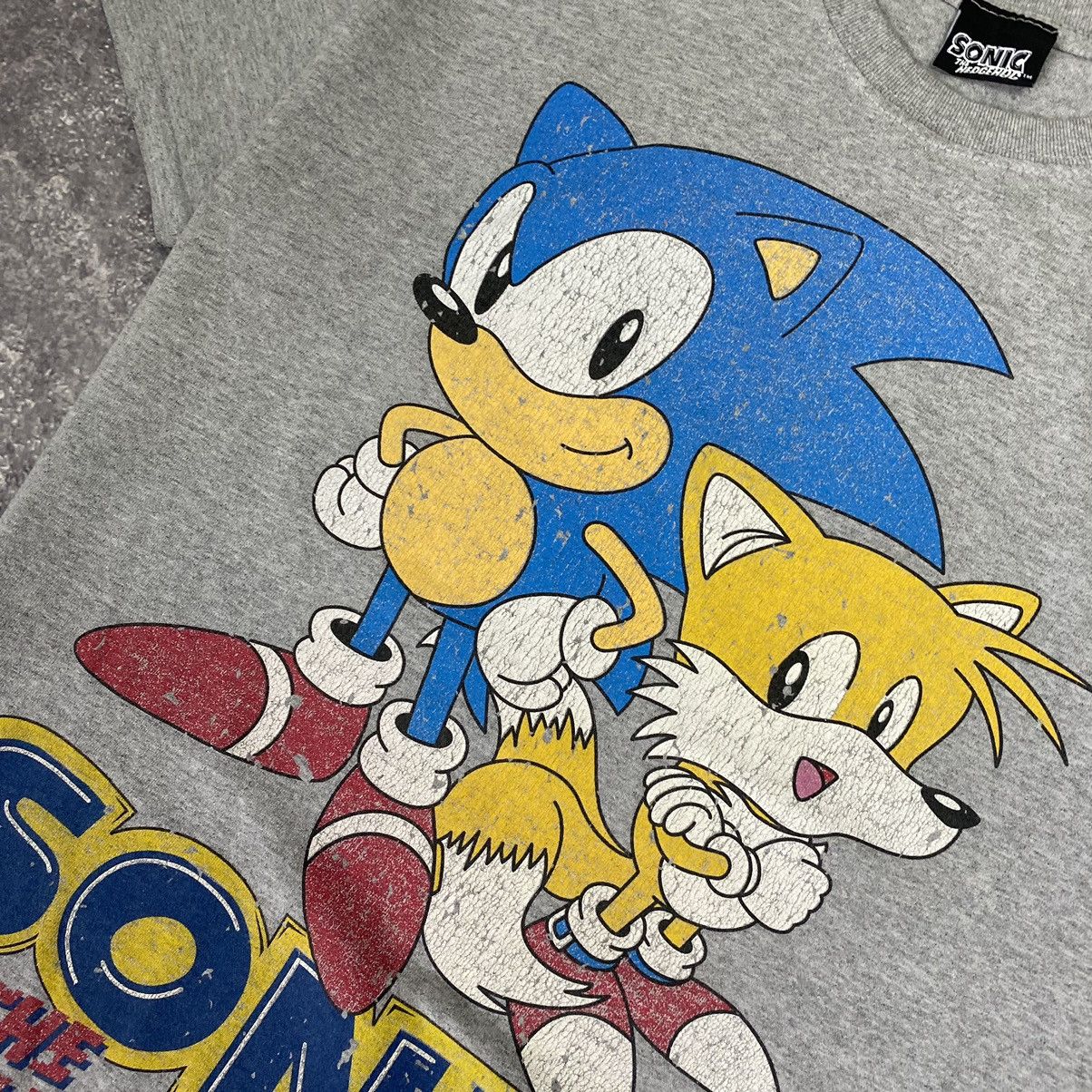 Disney Vintage Sonic The Hedgehog Big Graphic logo cartoon tee Size US S / EU 44-46 / 1 - 4 Thumbnail