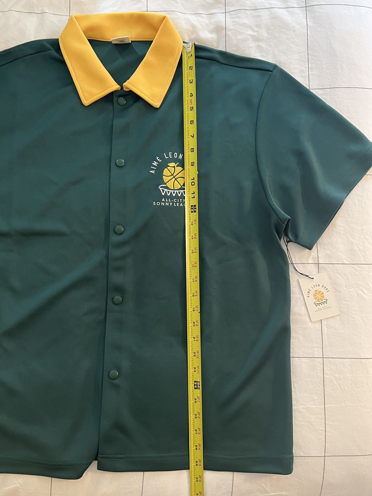 Aime Leon Dore × New Balance Aime Leon Dore ALD/New Balance SONNY NY Warm Up Top Green XL Size US XL / EU 56 / 4 - 10 Thumbnail
