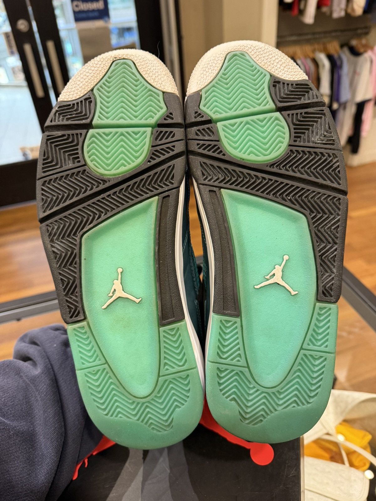 Jordan Brand Jordan 4 Retro ‘Teal’ Size US 10.5 / EU 43-44 - 5 Thumbnail