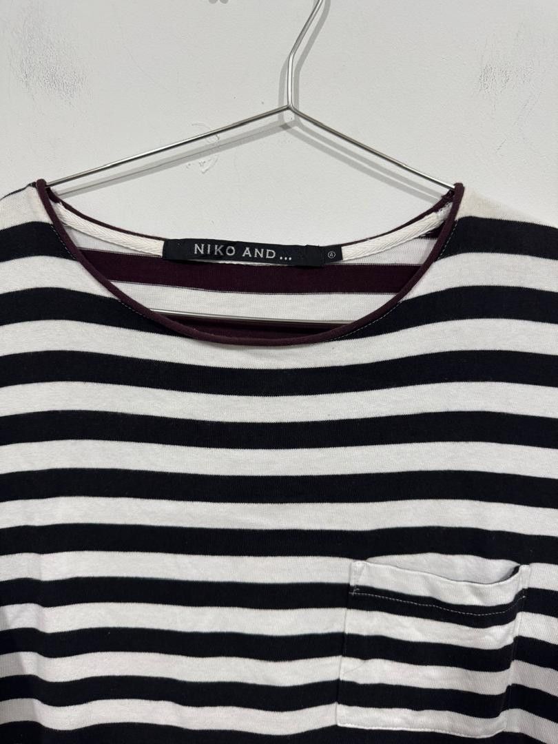 Designer × Japanese Brand Niko and... Oversized Stripes Tee Size US L / EU 52-54 / 3 - 2 Thumbnail
