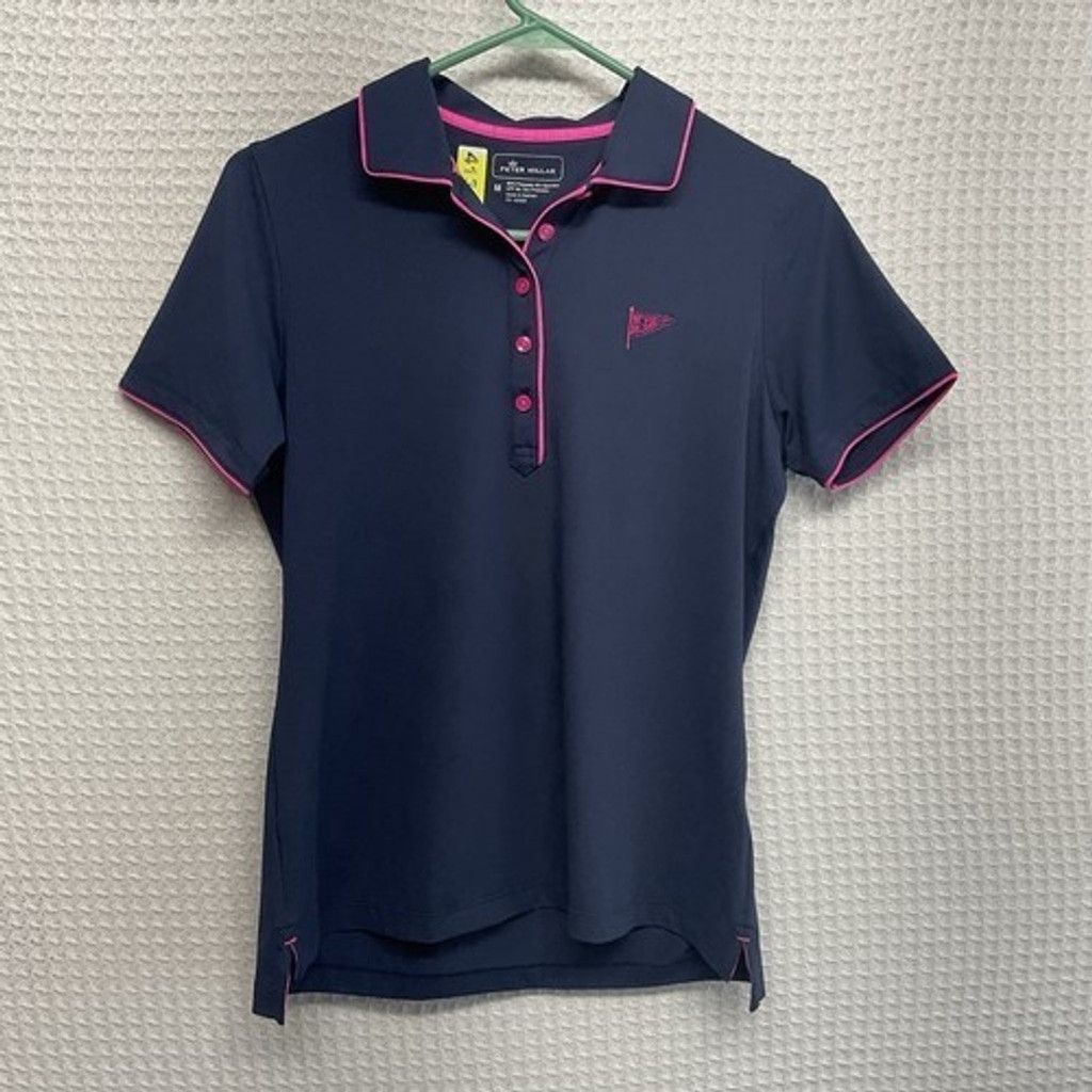 Peter Millar NWOT Peter Millar UPF 50+ Short Slvb Golf Polo Shirt Women M Size M / US 6-8 / IT 42-44 - 5 Thumbnail