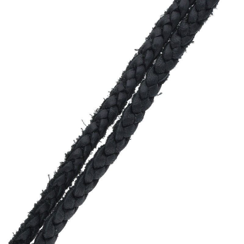 Chrome Hearts Chrome Hearts Leather Braid Blade Necklace Size ONE SIZE - 5 Thumbnail