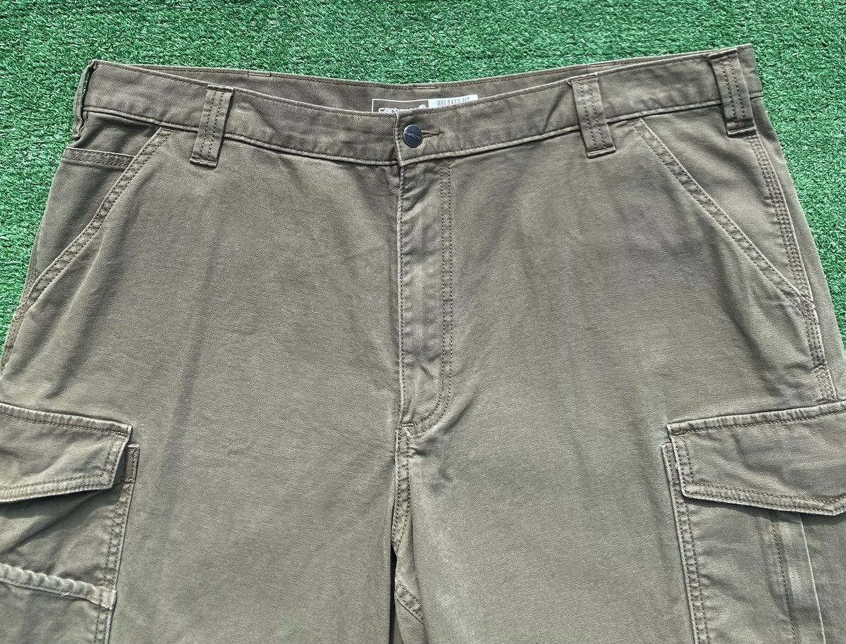 Carhartt Carhartt Relaxed Fit Rugged Flex Army Green Cargo Shorts 42 Size US 42 / EU 58 - 2 Thumbnail