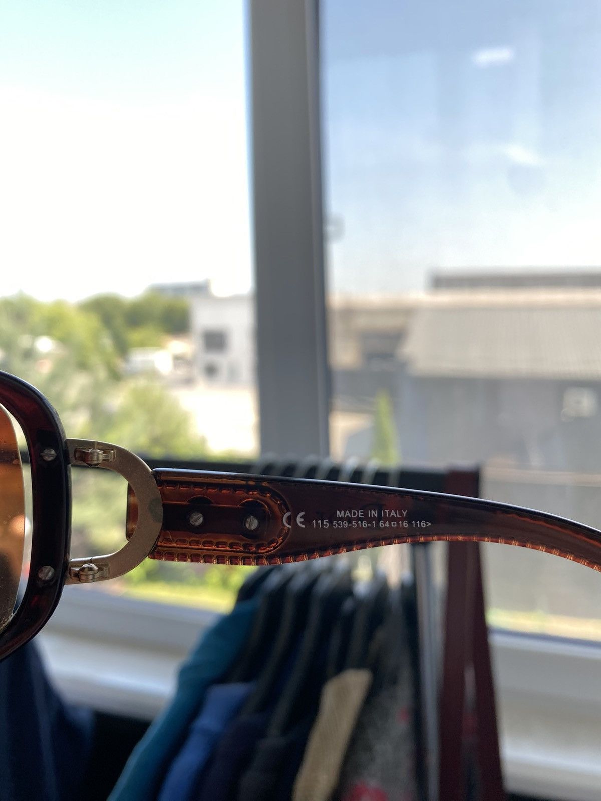 Dior 🔥VINTAGE DIOR LOGO SUNGLASSES GLASSES MADE IN ITALY Size ONE SIZE - 7 Thumbnail