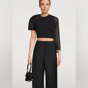 Jacquemus JACQUEMUS Le Haut Pablo Asymmetric Top NWT Size XS / US 0-2 / IT 36-38 - 4 Thumbnail