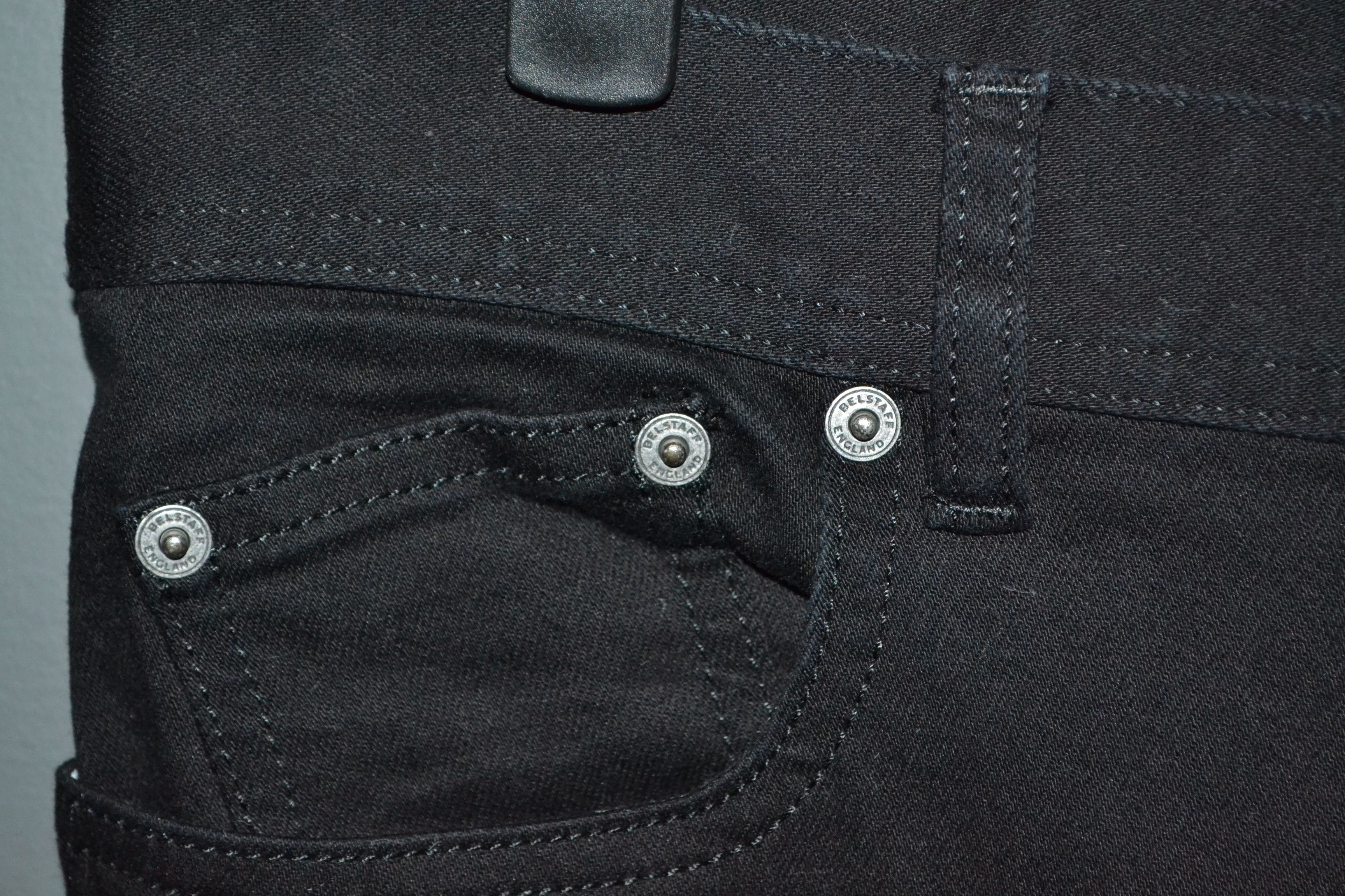 Belstaff Belstaff Black Biker Jeans 30 size Stretch Skinny Slim Size US 30 / EU 46 - 5 Thumbnail
