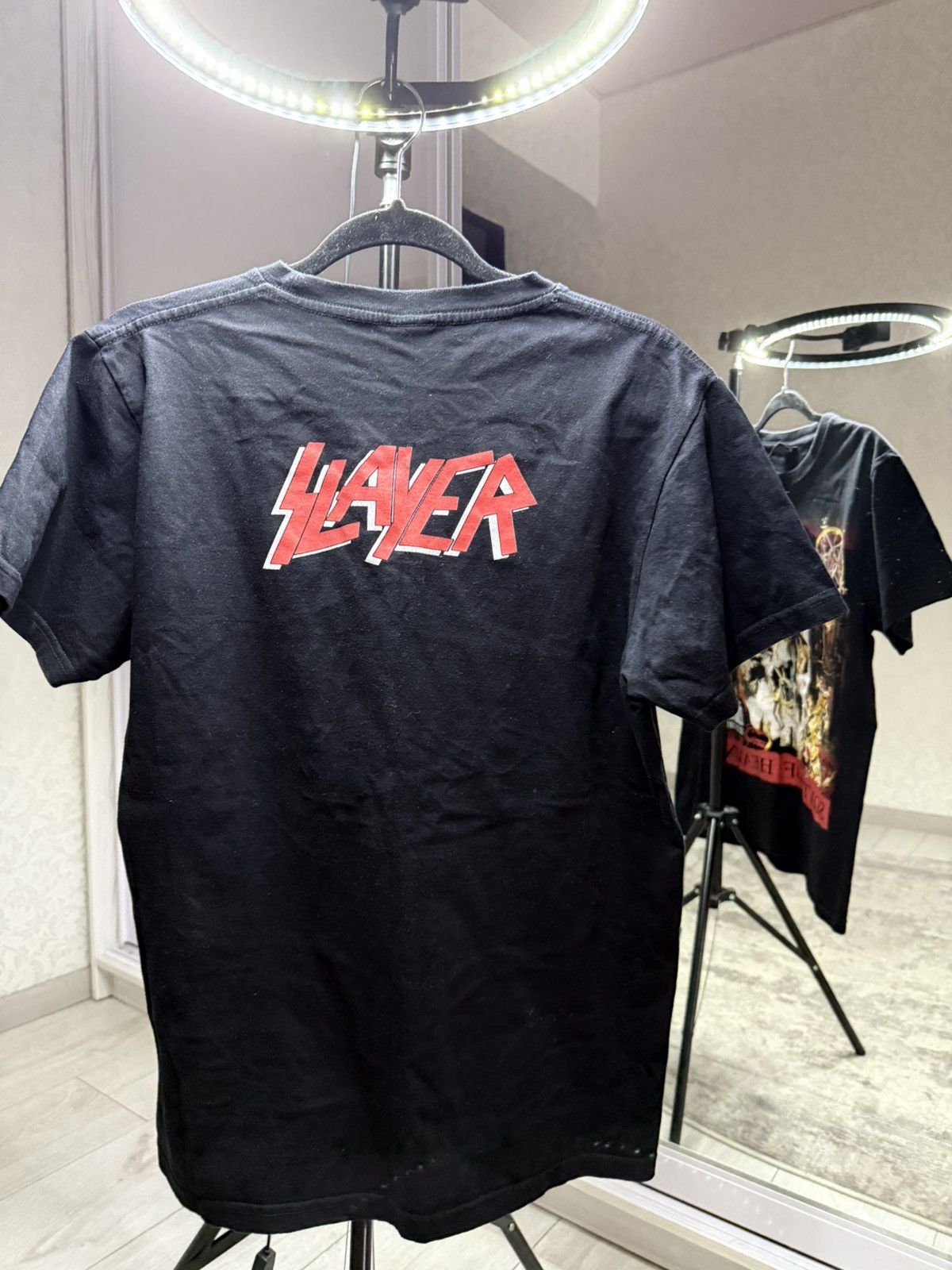 Band Tees Slayer “South of Heaven” Vintage T-Shirt — Rare Band Merch Size US M / EU 48-50 / 2 - 3 Thumbnail