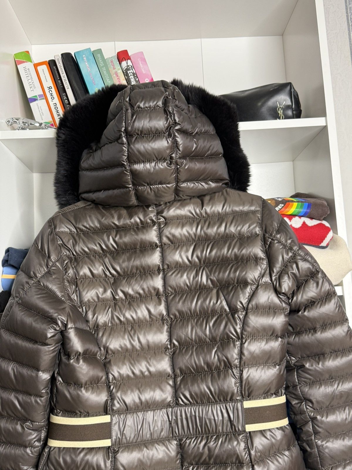 Duvetica Duvetica Brown Goose Down belted jacket size 42 Size S / US 4 / IT 40 - 12 Thumbnail